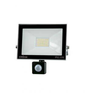 Naświetlacz SMD LED z czujnikiem ruchu KROMA LED S 30W GREY 6200K IDEUS 03706
