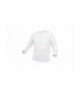 Koszulka dł.rękaw bawełniana, biały, XL