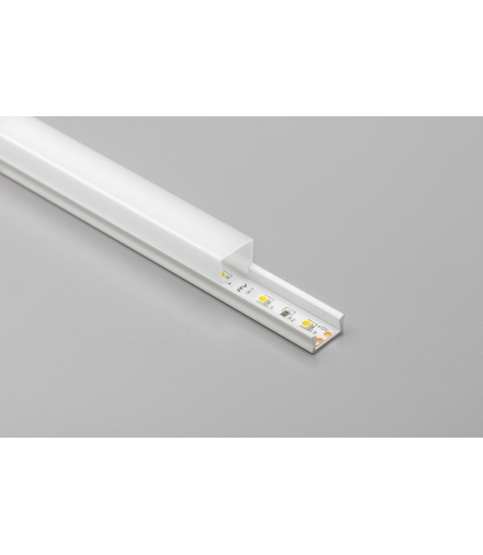Profil aluminiowy LED nakładany GLAX Mini biały 2 m