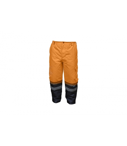 Spodnie ochronne ostrzegawcze pomarańczowe 2XL