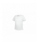 T-shirt bawełniany, biały, L