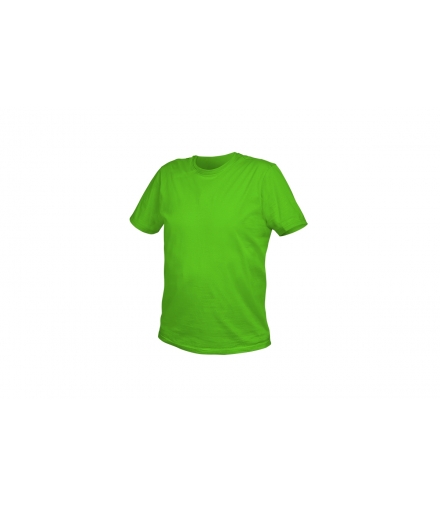 T-shirt bawełniany, zielony, L
