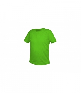 T-shirt bawełniany, zielony, S
