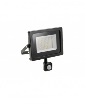 Naświetlacz LED iNEXT z czujnikiem ruchu, 50W, 4000lm AC220-240V, 50/60 Hz, PF0,9, RA80, IP65, 120