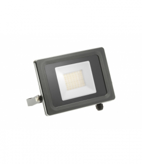 Naświetlacz LED VIPER, 30W, 2700lm AC220-240V, 50/60 Hz, PF0,9, RA80, IP65, 120°, 4000K, szary