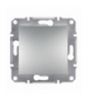 Asfora Przycisk bez ramki (z. śrub), aluminium Schneider EPH0800361
