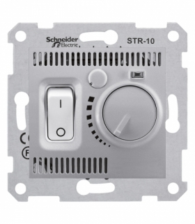 Sedna Regulator temperatury aluminium Schneider SDN6000160