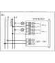 Łącznik/przycisk podwójny bezpotencjałowy, 230V, 2x2A (mechanizm bez ramki montażowej) STWB2.00
