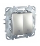 Unica Top Przycisk żaluzjowy aluminium Schneider MGU50.207.30Z
