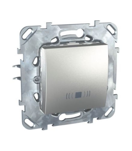 Unica Top Przycisk "dzwonek" aluminium Schneider MGU50.206.30CZ