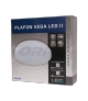 Plafon VEGA LED 2, 16W, 32 SMD5730 Epistar, 1100lm, 4000Kbiały, IP20, PMMA