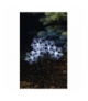 Dekoracja ogrodowa - 5 LED śnieżynki 35 cm, 3x AA, zimna biel, IP44, timer EMOS Lighting DCZC01