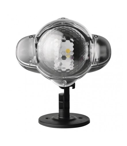 Projektor LED gwiazdki zimna biel + ciepła biel, IP44 EMOS Lighting DCPN01