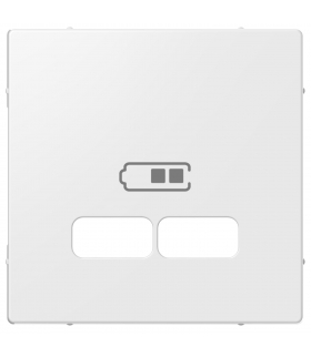 Merten Płytka cent. gn.ład.USB biały pol. SysM