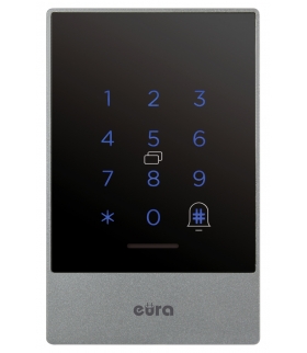 ZAMEK SZYFROWY EURA AC-03C9 - Bluetooth, Mifare, natynkowy, zewnętrzny IP55