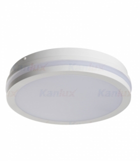 Plafoniera LED BENO LED 4000K 24W biała okrągła z czujnikiem ruchu Kanlux 33344