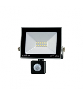 Naświetlacz SMD LED z czujnikiem ruchu KROMA LED S 10W GREY 4500K IDEUS 03772