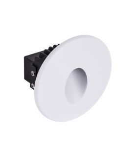 Oprawa schodowa COB LED 230V AZYL biała barwa neutralna IDEUS 03905