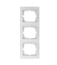 DOMO 01-1530-002 biały Ramka potrójna pionowa Kanlux 24768