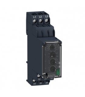 Zelio Control Przekaźnik kontroli 3 fazowy, 160288V AC, styk 2C/O, RM22TR31 Schneider Electric