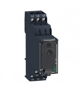 Zelio Control Przekaźnik kontroli 3 fazowy, 200/240V AC, 2C/O, RM22TU21 Schneider Electric
