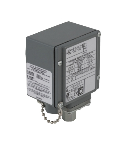 OsiSense XM Elektromechaniczny czujnik ciśnieniowy 9012G regulacja między dwoma progami 1.0 do 40 psig, 9012GAW2 Schneider Elect