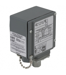 OsiSense XM Elektromechaniczny czujnik ciśnieniowy 9012G regulacja między dwoma progami 5.0 do 250 psig, 9012GAW6 Schneider Elec