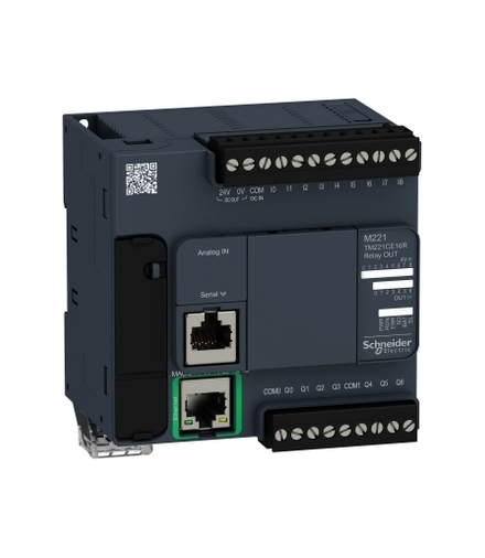 Sterownik M221-16I/O Kompakt Ethernet, TM221CE16R Schneider Electric
