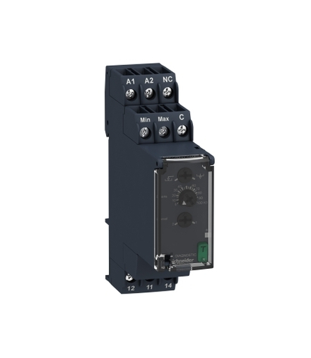 Zelio Control Przekaźnik kontroli poziomu, 380/415V AC, 1C/O, RM22LG11MT Schneider Electric