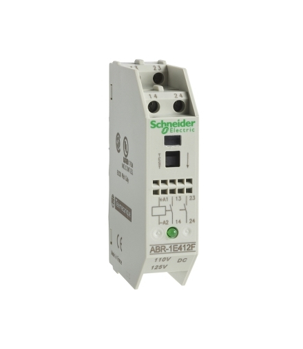Zelio Interface Moduł interfejsu wejściowego 17.5 mm elektromechaniczny 230/240 V AC 2 NO, ABR1E411M Schneider Electric