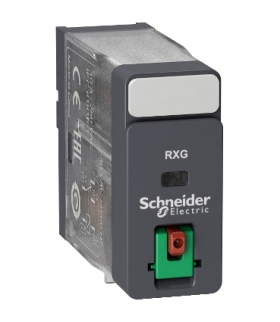 Zelio Relay Przekaźnik interfejsowy z przyciskiem test 230V AC, 10A, 1 styk C/O, RXG11P7 Schneider Electric