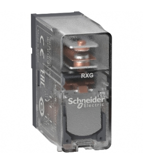 Zelio Relay Przekaźnik interfejsowy z przezroczystą obudową 1C/O 10A, 230V AC, RXG15P7 Schneider Electric