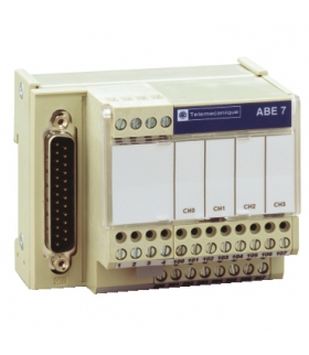 Modicon ABE7, podbaza rozdzielcza, kanały analogowe, 4 kanały, ABE7CPA410 Schneider Electric