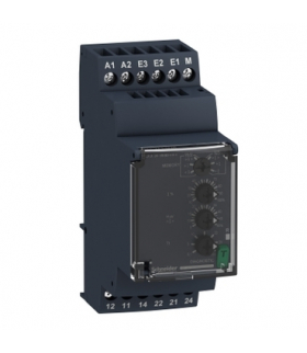 Zelio Control Przekaźnik kontroli prądu,0.15A…15A, 24…240V AC/DC, 2C/O 5A, RM35JA32MR Schneider Electric