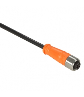 Konektory okablowane XZ - żeńskie proste - M12 - 4 pin. - przew. PVC 2m, XZCPA1141L2 Schneider Electric