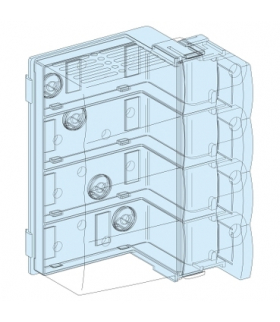 Rozdzielnice Prisma, blok zasilający do Compact NSX250 montowanego poziomo, 04060 Schneider Electric
