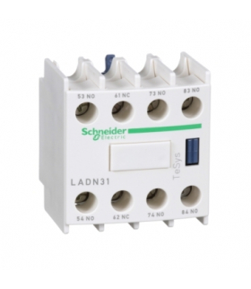 Blok styków pomocniczych wyprzedzających LC1 3NO 1NC zaciski skrzynkowe, LADN31 Schneider Electric