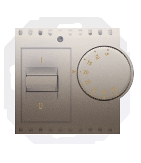 Łącznik z opóźnieniem wyłączenia z przekaźnikiem złoty mat, metalizowany DWC20P.02/44