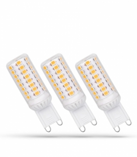 LED G9 230V 4W CW DIMMABLE SMD 5 LAT PREMIUM SPECTRUM 3-PACK WOJ+14486