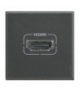 AXOLUTE - GNIAZDO HDMI 2M ANTRACYT Legrand HS4284