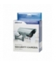 Atrapa kamery monitorującej CCTV, bateryjna, srebrna Orno OR-AK-1208/G