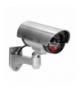 Atrapa kamery monitorującej CCTV, bateryjna, srebrna Orno OR-AK-1208/G