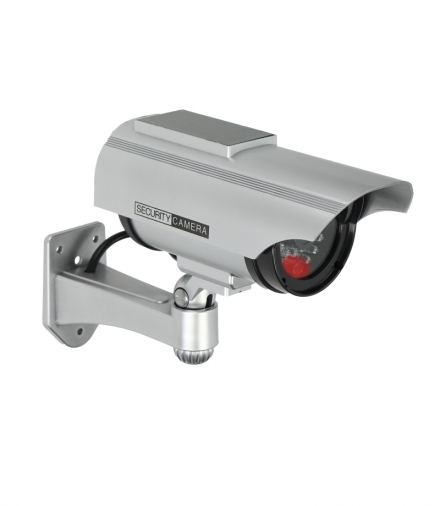 Atrapa kamery monitorującej CCTV z panelem solarnym Orno OR-AK-1207/G