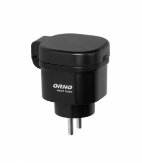 Gniazdo sieciowe zewnętrzne ORNO Smart Home sterowane bezprzewodowo, z odbiornikiem radiowym, IP44 Orno OR-SH-1733