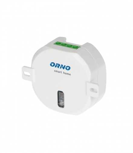 Przekaźnik podtynkowy (dopuszkowy) ORNO Smart Home sterowany bezprzewodowo, z odbiornikiem radiowym, obciążenie 1000W Orno OR-SH