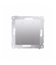 Sterownik przyciskowy oświetleniowy SWITCH WiFi srebrny matowy metalizowany DEW1W.01/43
