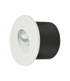 Oprawa Schodowa LED VT-1109 230V okrągła biała barwa ciepła