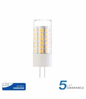 Żarówka LED G4 3.2W, Chip SAMSUNG, Ciepła, Barwa:3000K, Trzonek:G4 V-TAC 131
