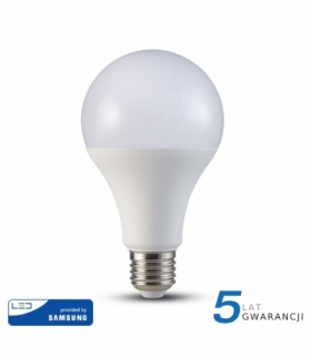 Żarówka LED E27 20W A80, Chip SAMSUNG, Zimna, Barwa:6400K, Trzonek:E27 V-TAC 239