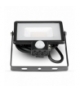 Projektor LED V-TAC 20W SAMSUNG CHIP Czujnik Ruchu Funkcja Cut-OFF Czarny VT-20-S 3000K 1600lm 5 Lat Gwarancji